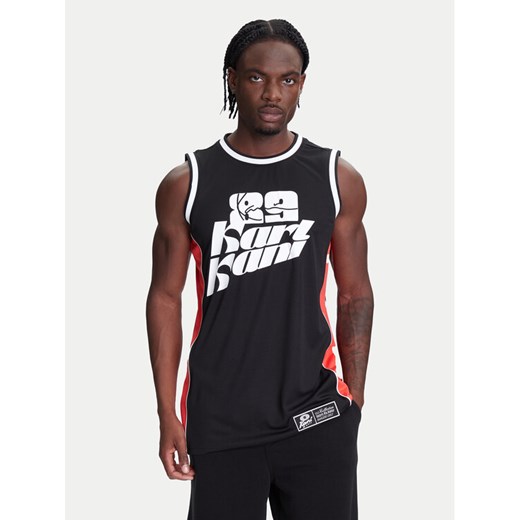 Karl Kani Tank top Signature Colorblock Basketball PD00005368 Czarny Regular Fit ze sklepu MODIVO w kategorii T-shirty męskie - zdjęcie 183944913