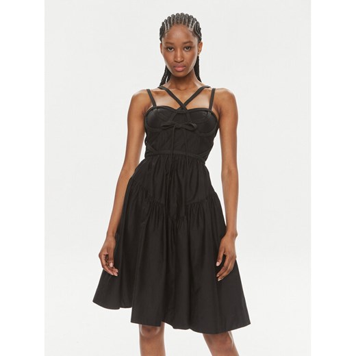 Pinko Sukienka koktajlowa Flash Dance Abito . 103753 A1XV Czarny Regular Fit ze sklepu MODIVO w kategorii Sukienki - zdjęcie 183944922