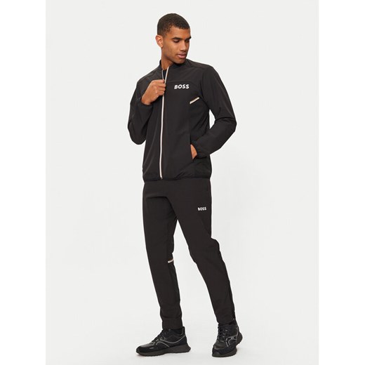 Boss Dres TR_Tratteo 2 50519323 Czarny Regular Fit ze sklepu MODIVO w kategorii Dresy męskie - zdjęcie 183944940