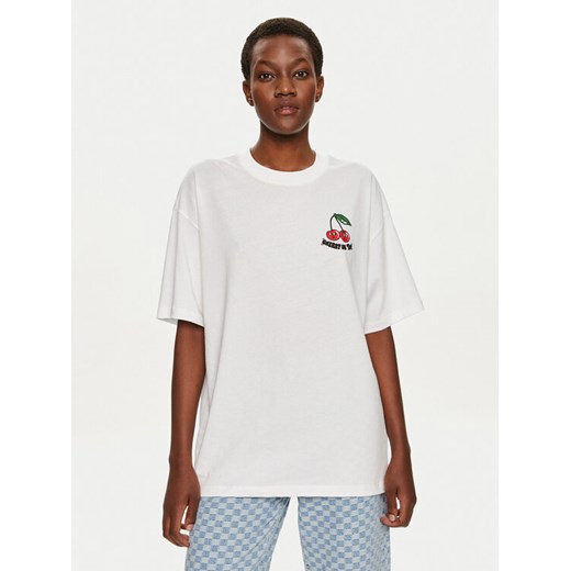 Hugo T-Shirt 50521229 Biały Oversize ze sklepu MODIVO w kategorii Bluzki damskie - zdjęcie 183944970