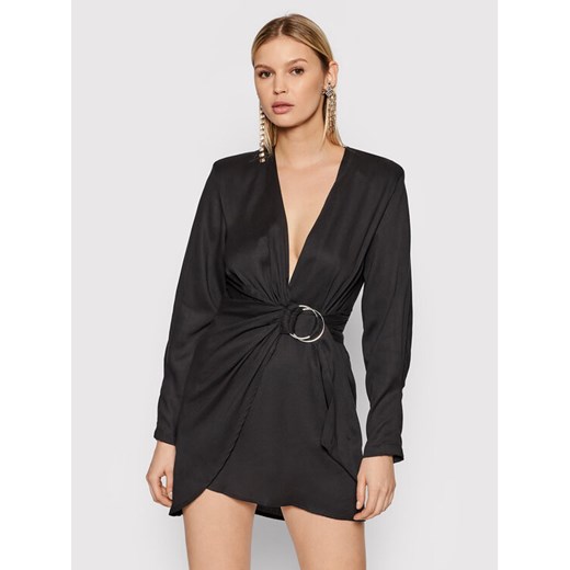 IRO Sukienka koktajlowa Hela Czarny Slim Fit ze sklepu MODIVO w kategorii Sukienki - zdjęcie 183944980