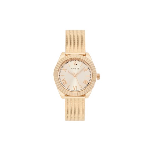 Guess Zegarek Mini Luna GW0842L2 Złoty ze sklepu MODIVO w kategorii Zegarki - zdjęcie 183945044