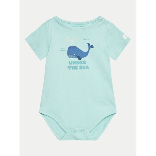 Coccodrillo Body dziecięce WC4412204UOB Niebieski ze sklepu MODIVO w kategorii Body niemowlęce - zdjęcie 183945051