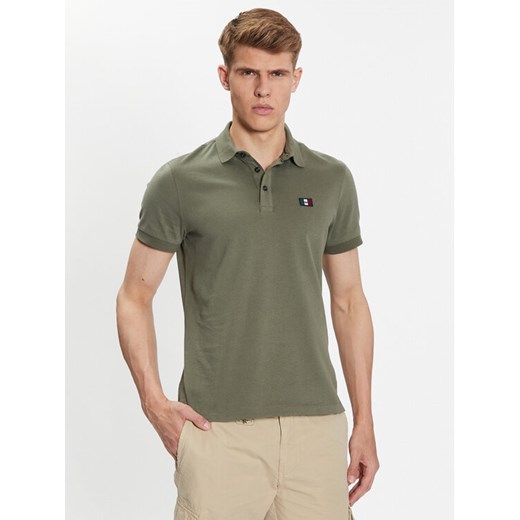 Aeronautica Militare Polo 231PO1685J602 Zielony Regular Fit Aeronautica Militare L MODIVO