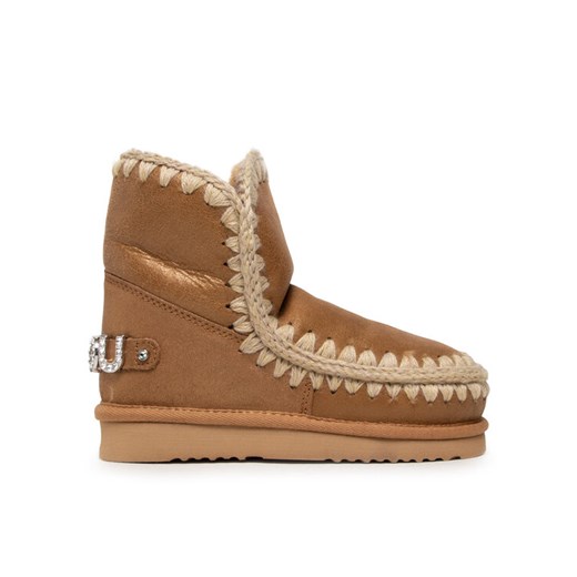 Mou Śniegowce Eskimo18 FW101036B Brązowy ze sklepu MODIVO w kategorii Śniegowce damskie - zdjęcie 183945144