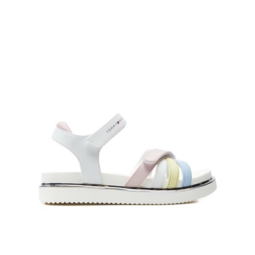 Tommy Hilfiger Sandały Velcro Sandal T3A2-33241-0326 S Kolorowy ze sklepu MODIVO w kategorii Sandały dziecięce - zdjęcie 183945152