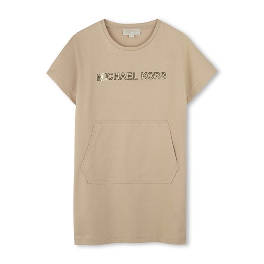 Michael Kors Sukienka codzienna R30353 D Beżowy Regular Fit ze sklepu MODIVO w kategorii Sukienki dziewczęce - zdjęcie 183945153