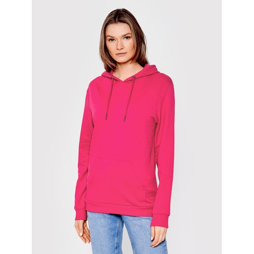 Brave Soul Bluza LSS-69CLARA Różowy Regular Fit ze sklepu MODIVO w kategorii Bluzy damskie - zdjęcie 183945163