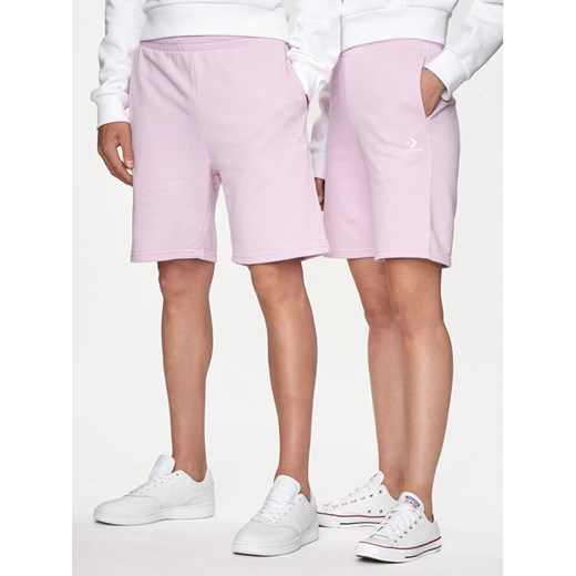 Converse Szorty sportowe U Star Chevr Emb Short 10023875-A23 Fioletowy Regular Converse S MODIVO