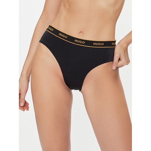 Hugo Dół od bikini Sparkling 50502823 Czarny ze sklepu MODIVO w kategorii Stroje kąpielowe - zdjęcie 183945234