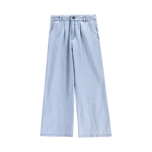 Coccodrillo Jeansy WC5123101HGJ Błękitny Wide Leg ze sklepu MODIVO w kategorii Spodnie dziewczęce - zdjęcie 183945284