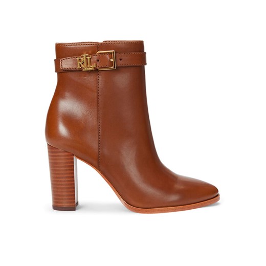 LAUREN RALPH LAUREN Botki 802937808002 Brązowy ze sklepu MODIVO w kategorii Botki - zdjęcie 183945293