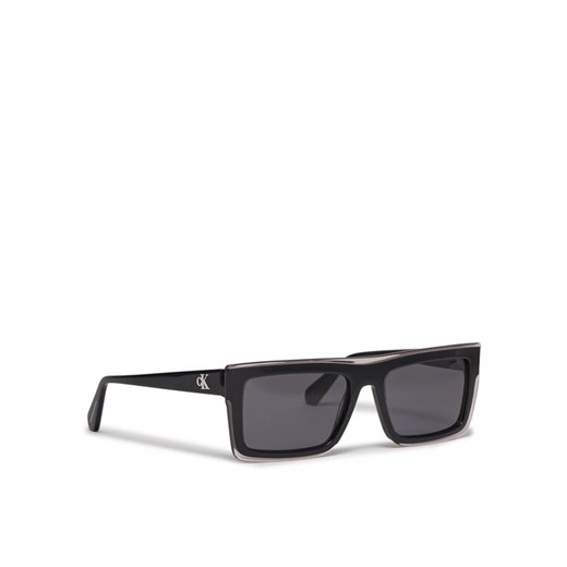 Calvin Klein Jeans Okulary przeciwsłoneczne CKJ23657S Czarny ze sklepu MODIVO w kategorii Okulary przeciwsłoneczne damskie - zdjęcie 183945402