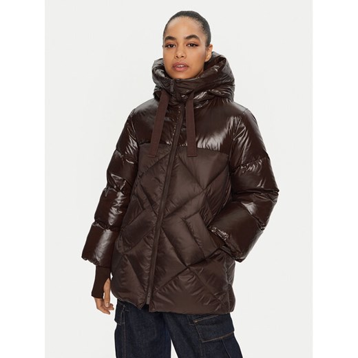 Marella Kurtka puchowa Guido 2423486025 Brązowy Regular Fit ze sklepu MODIVO w kategorii Kurtki damskie - zdjęcie 183945454