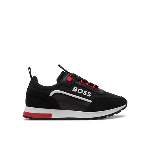 Boss Sneakersy J51323 M Czarny ze sklepu MODIVO w kategorii Buty sportowe dziecięce - zdjęcie 183945543