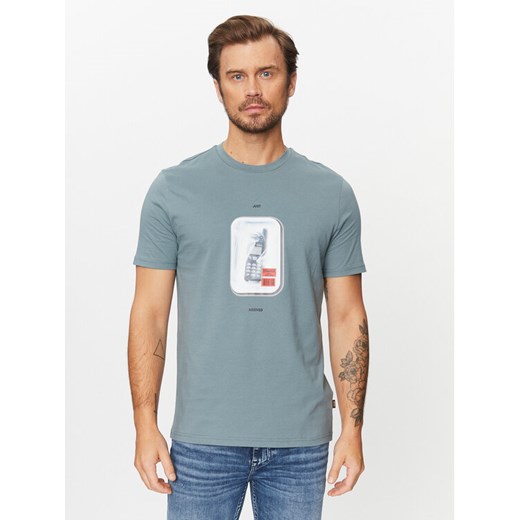 Boss T-Shirt Tefragile 50503535 Niebieski Regular Fit XXL MODIVO