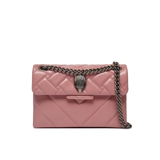 Kurt Geiger Torebka Leather Mini Kensington 846398109 Różowy ze sklepu MODIVO w kategorii Kopertówki - zdjęcie 183945814