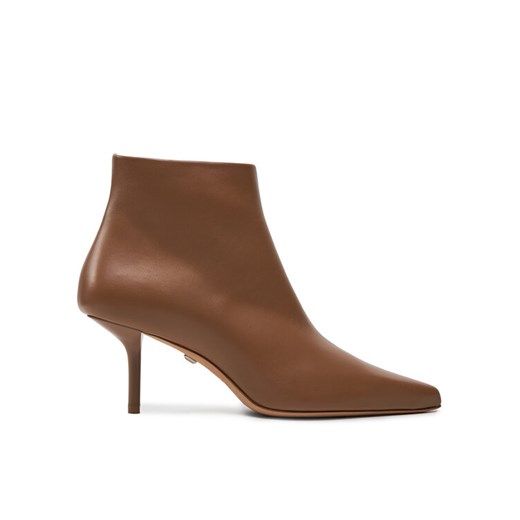 Max Mara Botki Mmbootie 24247960116 Brązowy ze sklepu MODIVO w kategorii Botki - zdjęcie 183945844