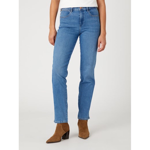 Wrangler Jeansy Straight 658 W26RCY37N 112332359 Niebieski Regular Fit ze sklepu MODIVO w kategorii Jeansy damskie - zdjęcie 183945860