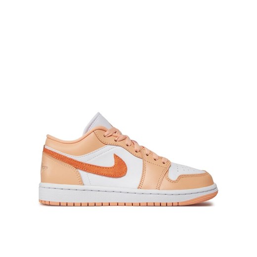 Nike Sneakersy Air Jordan 1 Low DC0774 801 Pomarańczowy ze sklepu MODIVO w kategorii Buty sportowe damskie - zdjęcie 183945932