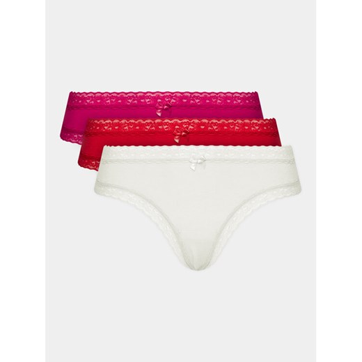 Hunkemöller Komplet 3 par fig klasycznych Co/Mo 3-Pack Bras Fashion 203652 Hunkemöller XS MODIVO