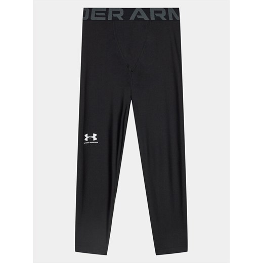 Under Armour Legginsy Ua Hg Armour Leggings 1361738 Czarny Fitted Fit ze sklepu MODIVO w kategorii Spodnie dziewczęce - zdjęcie 183946002