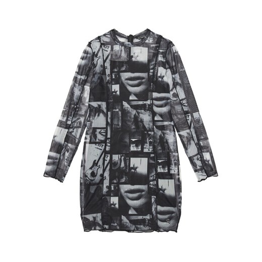 Guess Sukienka codzienna J5YK08 K0180 Szary Regular Fit ze sklepu MODIVO w kategorii Sukienki dziewczęce - zdjęcie 183946030