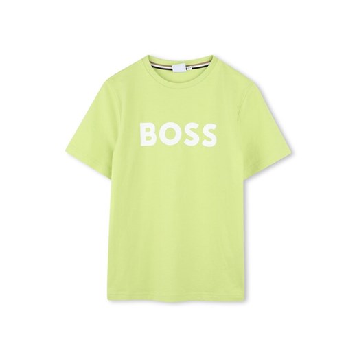 BOSS T-Shirt J52030 M Zielony Regular Fit ze sklepu MODIVO w kategorii T-shirty chłopięce - zdjęcie 183946032