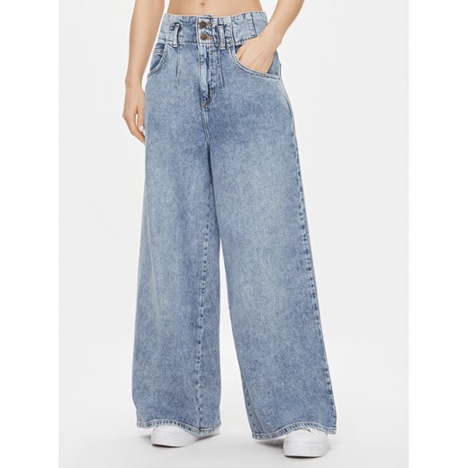 Lee Jeansy 112341361 Niebieski Straight Leg ze sklepu MODIVO w kategorii Jeansy damskie - zdjęcie 183946132