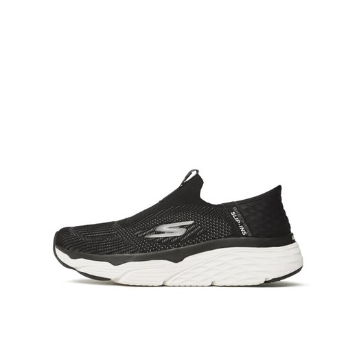 Skechers Buty do biegania Max Cushioning Elite 220389/BKW Czarny ze sklepu MODIVO w kategorii Buty sportowe męskie - zdjęcie 183946182