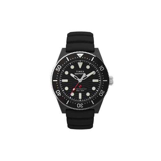 Timex Zegarek Deepwater Reef 200 XCF TW2Y02200 Czarny ze sklepu MODIVO w kategorii Zegarki - zdjęcie 183946292