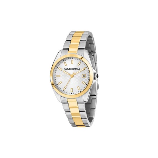 KARL LAGERFELD Zegarek R0553101507 Srebrny ze sklepu MODIVO w kategorii Zegarki - zdjęcie 183946294