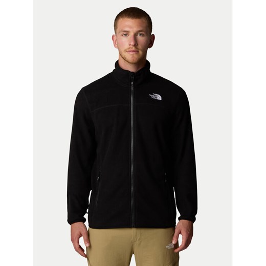 The North Face Polar Glacier NF0A855X Czarny Regular Fit ze sklepu MODIVO w kategorii Bluzy męskie - zdjęcie 183946311