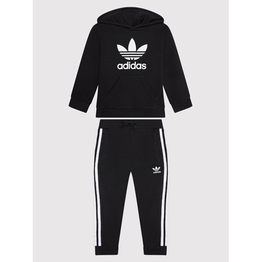 adidas Dres adicolor H25253 Czarny Regular Fit ze sklepu MODIVO w kategorii Dresy chłopięce - zdjęcie 183946320