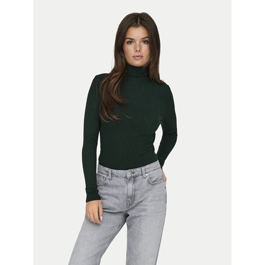 ONLY Golf Karol 15165075 Zielony Slim Fit ze sklepu MODIVO w kategorii Swetry damskie - zdjęcie 183946323