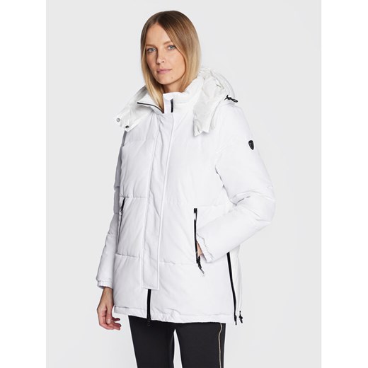 EA7 Emporio Armani Kurtka zimowa 6LTK08 TN8AZ 1100 Biały Regular Fit ze sklepu MODIVO w kategorii Kurtki damskie - zdjęcie 183946342