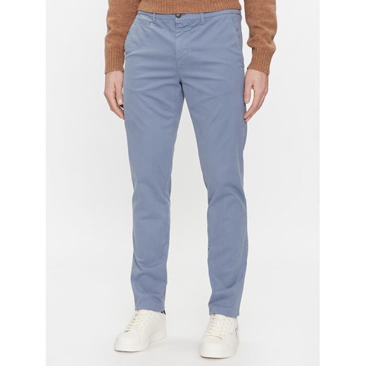 United Colors Of Benetton Chinosy 4DKH55I18 Szary Slim Fit ze sklepu MODIVO w kategorii Spodnie męskie - zdjęcie 183946350