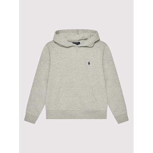 Polo Ralph Lauren Bluza Ls Po 323749954017 Szary Regular Fit ze sklepu MODIVO w kategorii Bluzy chłopięce - zdjęcie 183946372