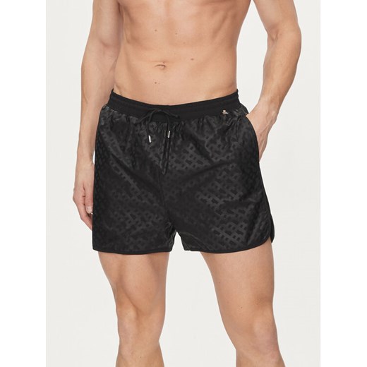Boss Szorty kąpielowe Mono 50515295 Czarny Regular Fit XXL MODIVO