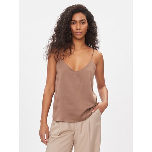 Marella Top Orda 2413161041200 Brązowy Regular Fit ze sklepu MODIVO w kategorii Bluzki damskie - zdjęcie 183946402