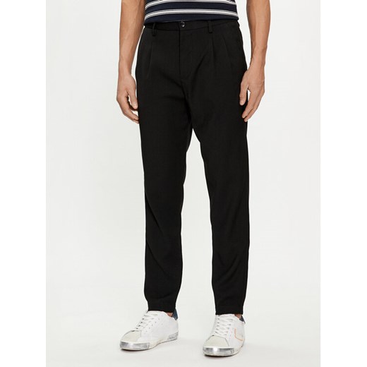 Selected Homme Spodnie materiałowe Ryan 16085392 Czarny Slim Fit ze sklepu MODIVO w kategorii Spodnie męskie - zdjęcie 183946404