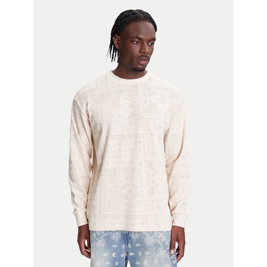Karl Kani Bluza Signature Paisley Waffle PD00005328 Beżowy Regular Fit ze sklepu MODIVO w kategorii Bluzy męskie - zdjęcie 183946414