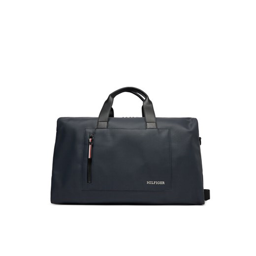 Tommy Hilfiger Torba Th Pique Duffle AM0AM11779 Granatowy ze sklepu MODIVO w kategorii Torby podróżne - zdjęcie 183946422