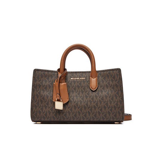 MICHAEL Michael Kors Torebka Scarlett XS 32F4GETC0B Brązowy ze sklepu MODIVO w kategorii Torebki damskie - zdjęcie 183946453