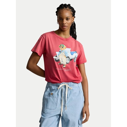 Polo Ralph Lauren T-Shirt 211935590001 Czerwony Regular Fit Polo Ralph Lauren XL MODIVO