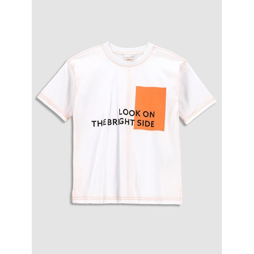 Coccodrillo T-Shirt WC2143202LOK Biały Regular Fit ze sklepu MODIVO w kategorii T-shirty chłopięce - zdjęcie 183946531