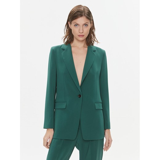 Boss Marynarka Jocaluah 50490053 Zielony Regular Fit ze sklepu MODIVO w kategorii Marynarki damskie - zdjęcie 183946543