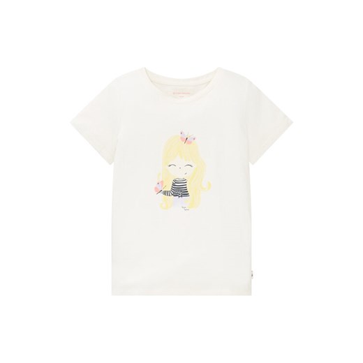 Tom Tailor T-Shirt 1035196 Biały ze sklepu MODIVO w kategorii Bluzki dziewczęce - zdjęcie 183946573