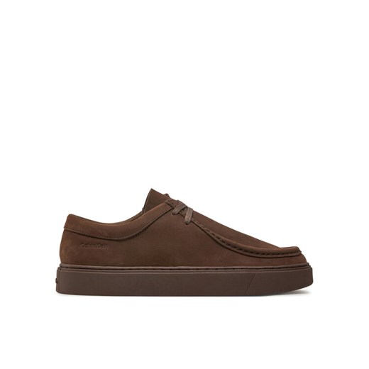 Calvin Klein Mokasyny Apron Lace Up Nb HM0HM01532 Brązowy ze sklepu MODIVO w kategorii Mokasyny męskie - zdjęcie 183946632