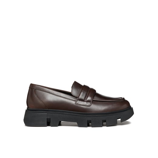 Geox Loafersy D Vilde D46UAC 00043 C6024 Brązowy ze sklepu MODIVO w kategorii Lordsy damskie - zdjęcie 183946704